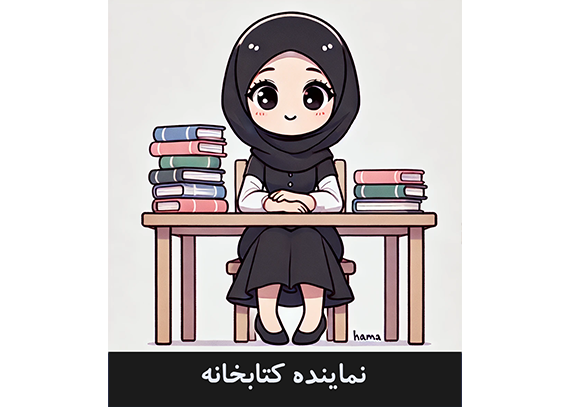 کارت نماینده کتابخانه دانش  آموزی 06