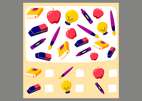 طرح یادگیری شمارش ریاضی 3