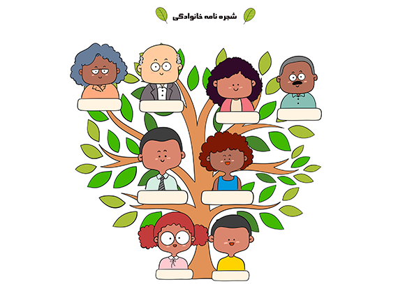 شجره‌نامه خانوادگی با طراحی حرفه‌ای 20