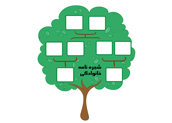 طرح شجره‌نامه خانوادگی زیبا و مینیمال 24