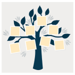 طرح آماده شجره‌نامه خانوادگی