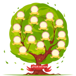 طرح شجره نامه خانوادگی برای دانش آموزان