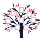 طرح درخت خانوادگی برای مدرسه