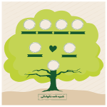 طرح خام درخت خانوادگی