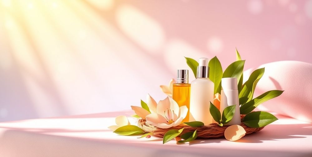 A modern and visually appealing skin cleansing flyer design featuring bright colors and engaging graphics, showcasing skincare products and services.