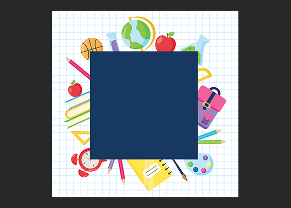 فایل آماده طراحی نام کلاس برای مدارس