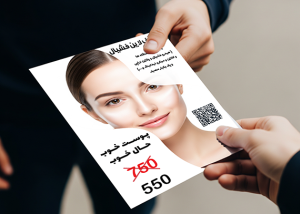 تراکت پاکسازی پوست و فشیال طرح طراوت