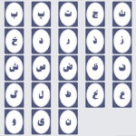 خرید فلش‌کارت‌های رنگی حروف الفبا فارسی