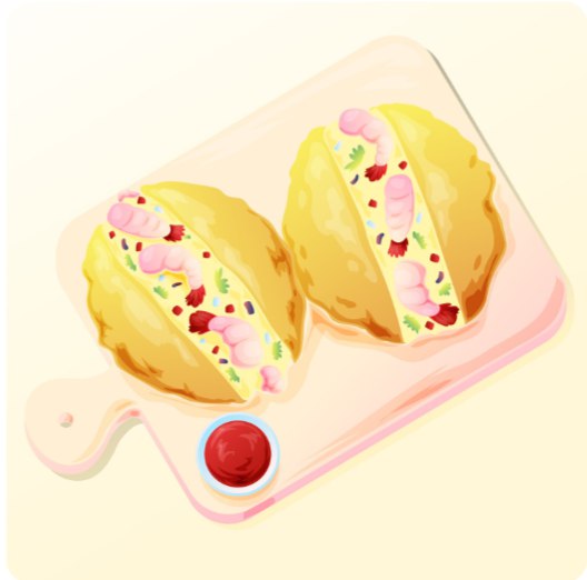 انواع بستنی‌ها در منوی آبمیوه بستنی - ایگوری گرافیک