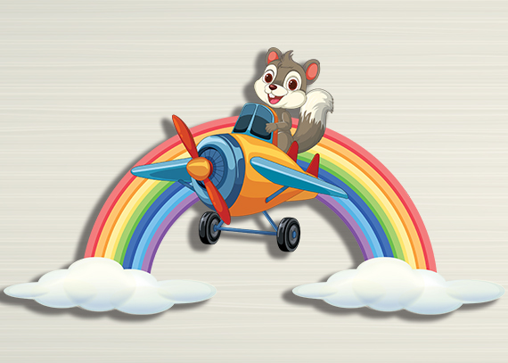 تصویر کارتونی بچگانه مناسب کارهای گرافیکی