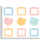 گروه بندی کلاسی با طرح باکس متن