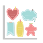 گروه بندی کلاسی با طرح باکس متن