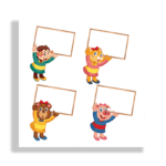 گروه بندی کلاسی با طرح باکس حیوانی