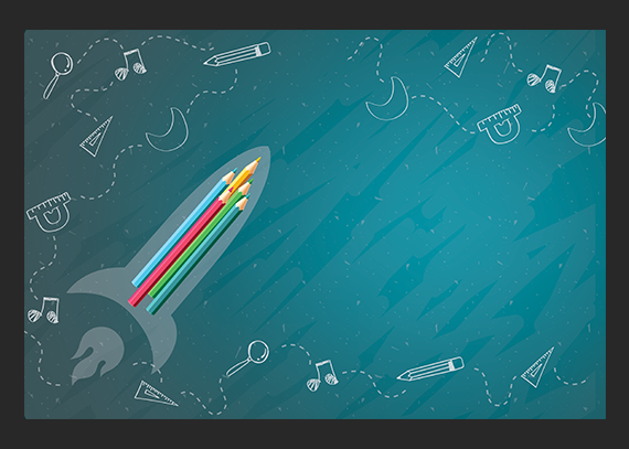 طرح جلد فانتزی کودکانه | کارتونی و بامزه