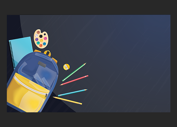 طرح جلد رنگی خاص برای دفتر کلاسی