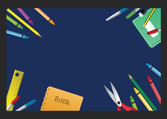 دانلود طرح جلد لایه‌باز PSD برای دفترکلاسی