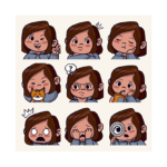 پک آموزشی چهره‌های احساسی کودک مناسب آموزش