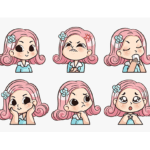 پک شکلک‌های قابل چاپ احساسات کودک