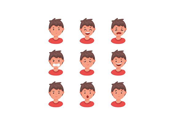 شکلک‌های آموزش احساسات پیش‌دبستانی41