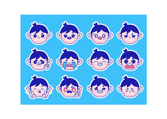 پک تصاویر احساسی کودکانه پسرانه42