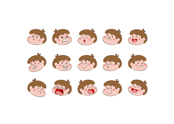 پک تصاویر چهره برای بیان احساسات34