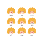 پک آموزش چهره‌های احساسی