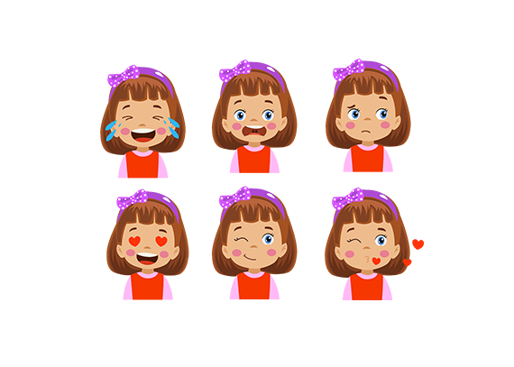 طرح آموزش احساسات با چهره‌های کودکانه25