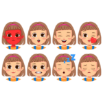 پک شکلک‌های هیجانی مناسب تمرین