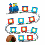 ماشین ورودی خروجی طرح قطار برای اعداد