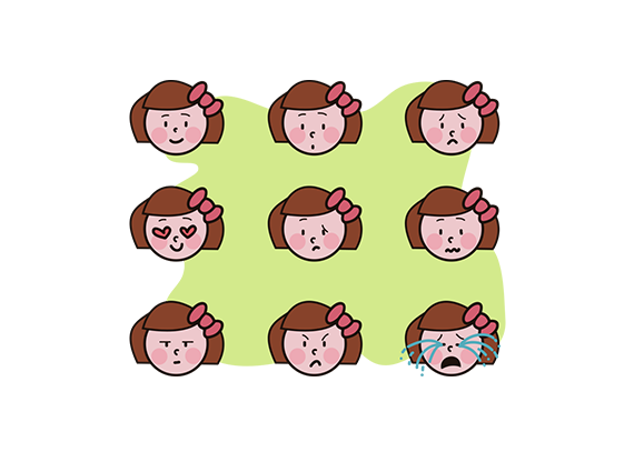 تصاویر آموزشی حالات چهره کودک54