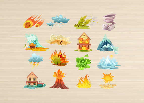 طرح باکیفیت از پدیده های طبیعت13