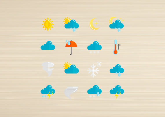 طرح شرایط آب و هوایی برای مدرسه 16