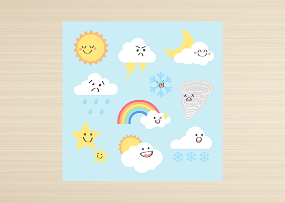 طرح فانتزی پدیده‌های طبیعی – آب و هوا-08