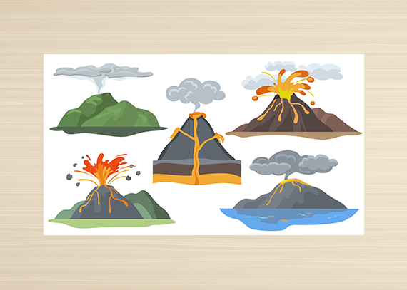 عکس‌های ناب از پدیده‌ طبیعی آتش فشان03