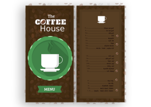 فایل خام منو | طراحی لایه باز